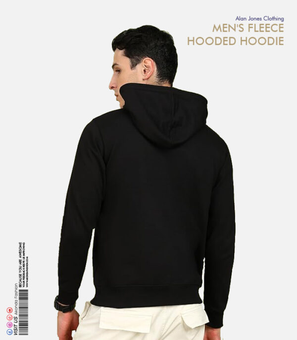 Fleece Hooded Hoodie - Image 2