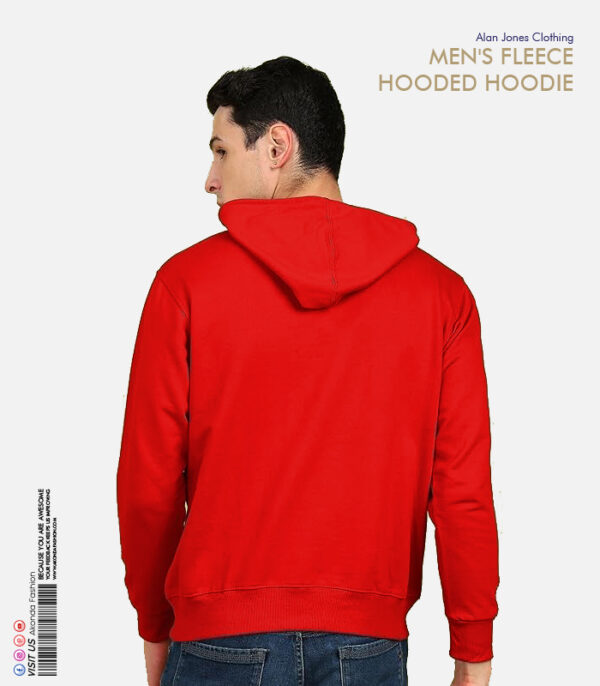 Fleece Hooded Hoodie - Image 7